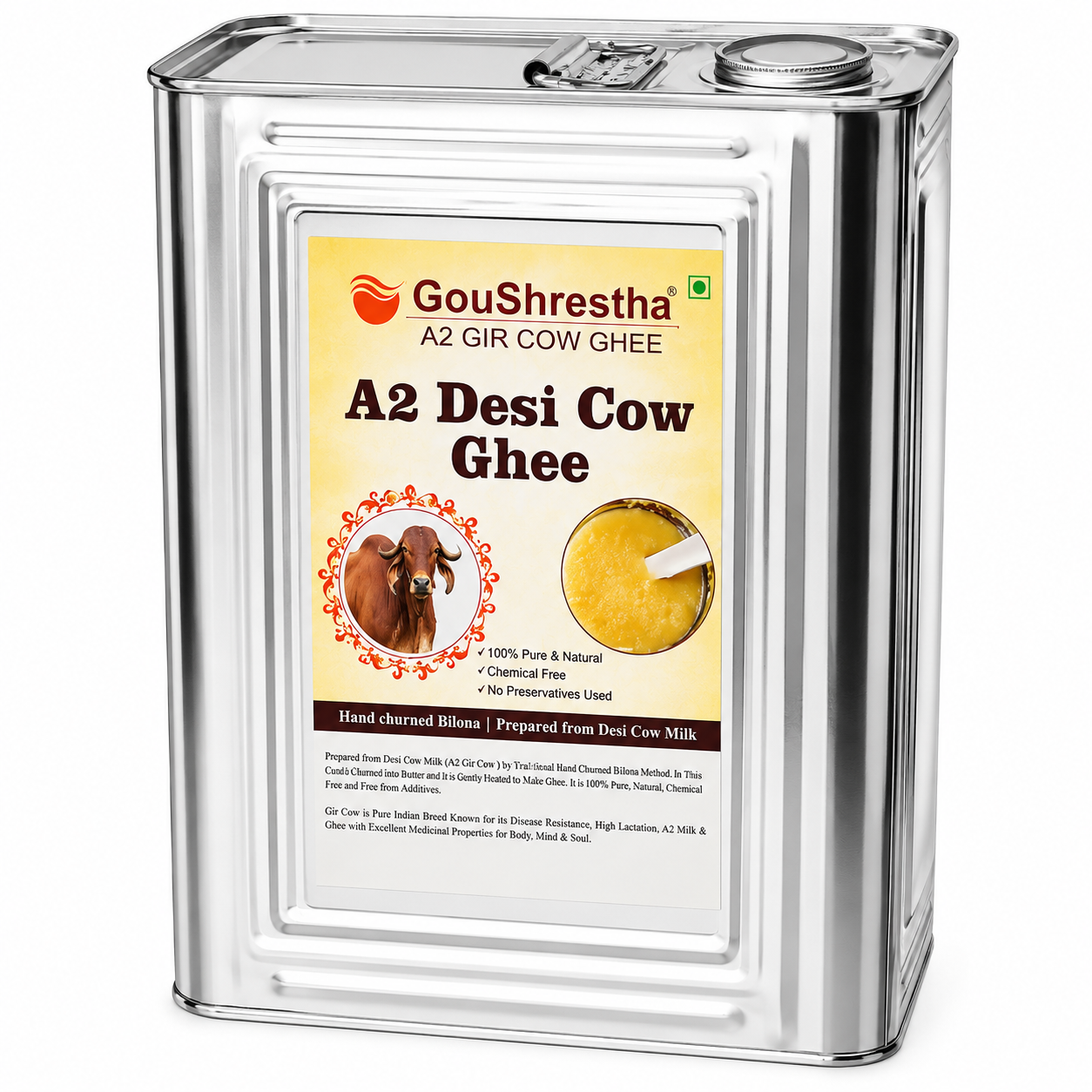 Goushrestha A2 Desi Gir COW GHEE