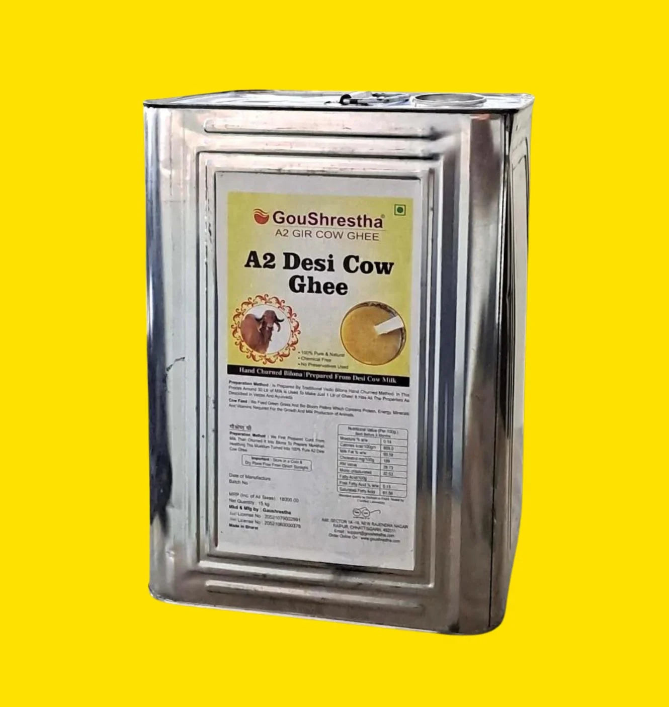Goushrestha A2 Desi Gir COW GHEE