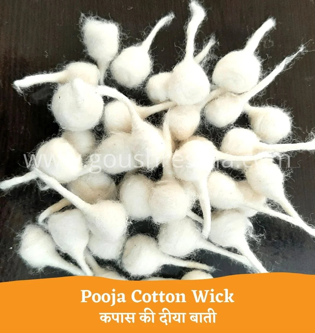 Goushrestha Cotton Wicks (कपास दीया बाती)